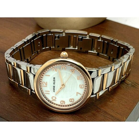 Anne Klein Women\'s Watch AK\\3605 Quartz 28mm White Dial Two Tone Steel 28mm main image 13